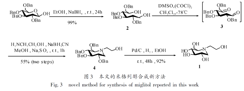 米格列醇的合成3