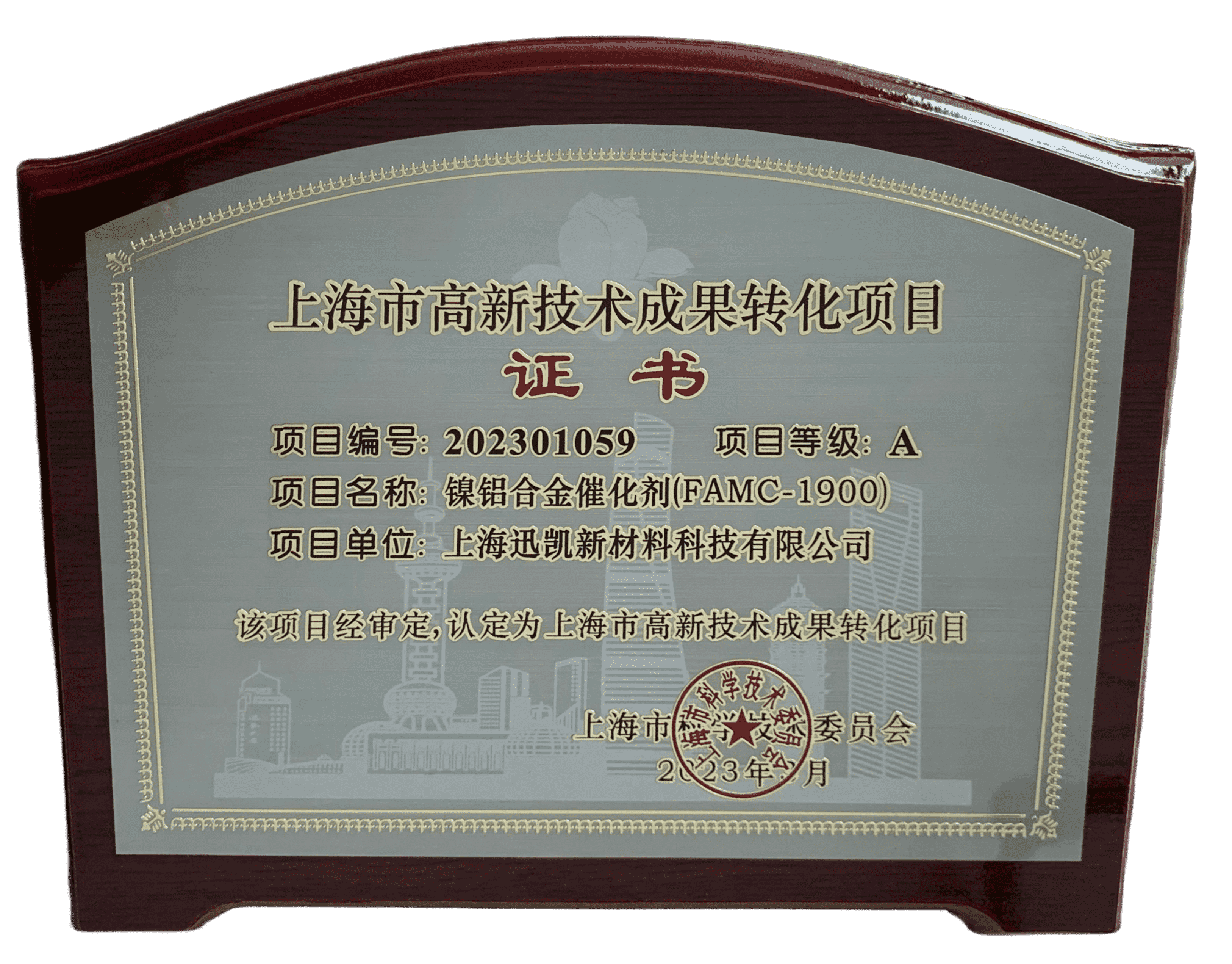 上海市高新技术成果转化项目